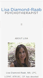 Mobile Screenshot of lisadiamondraab.com